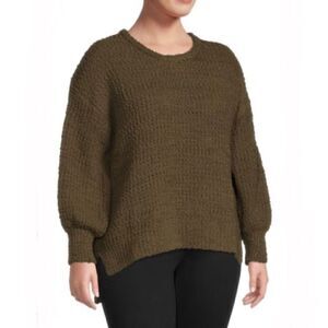 Bobeau | Popcorn Pullover Sweater